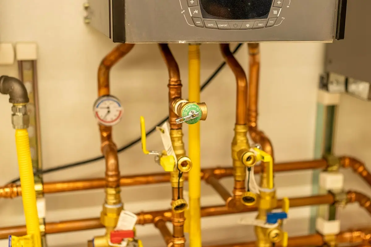 Licensed technician providing Water Heater Installation for a homeowner in Del City